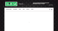 Desktop Screenshot of lesculs-de-sac.com